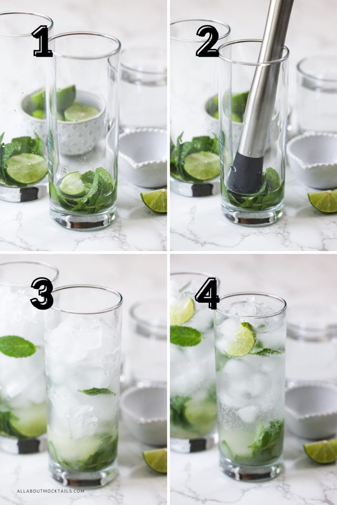 Virgin Mojito Recipe Non Alcoholic Mojito Mocktail How To Make Virgin Mojito Step 1 To 4 683x1024